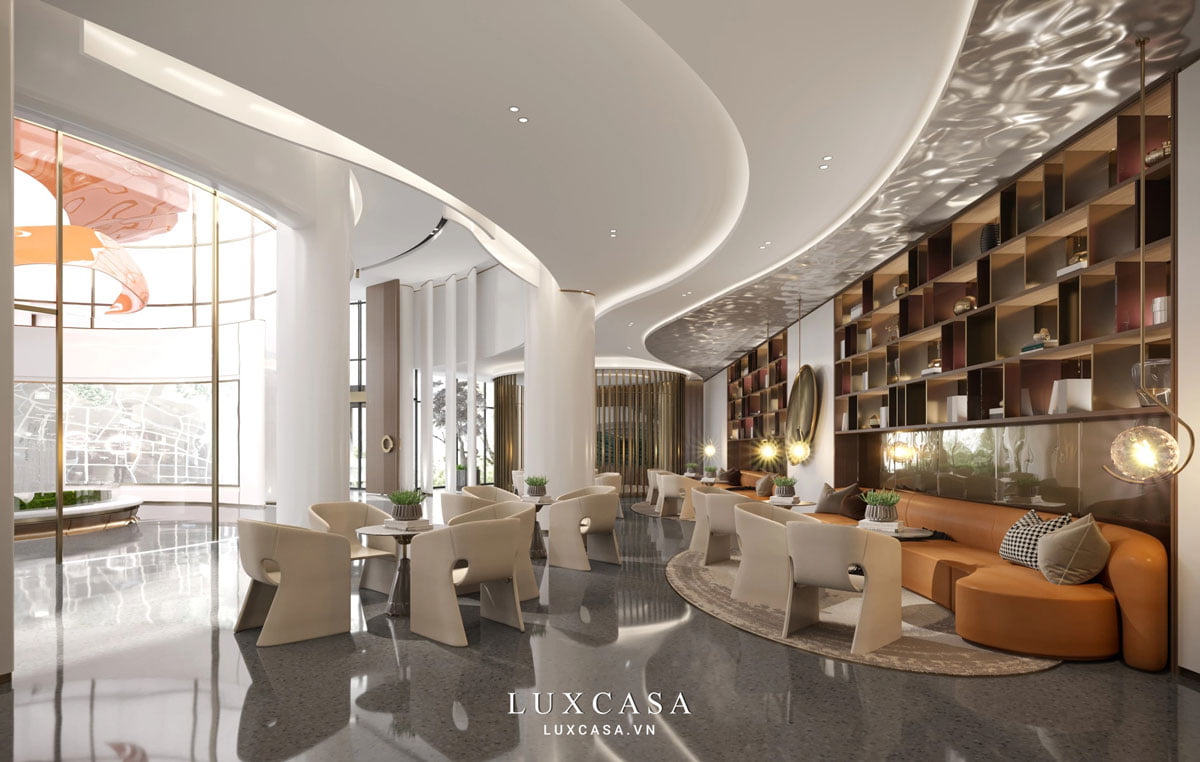 Sản chờ khách sạn sang trọng