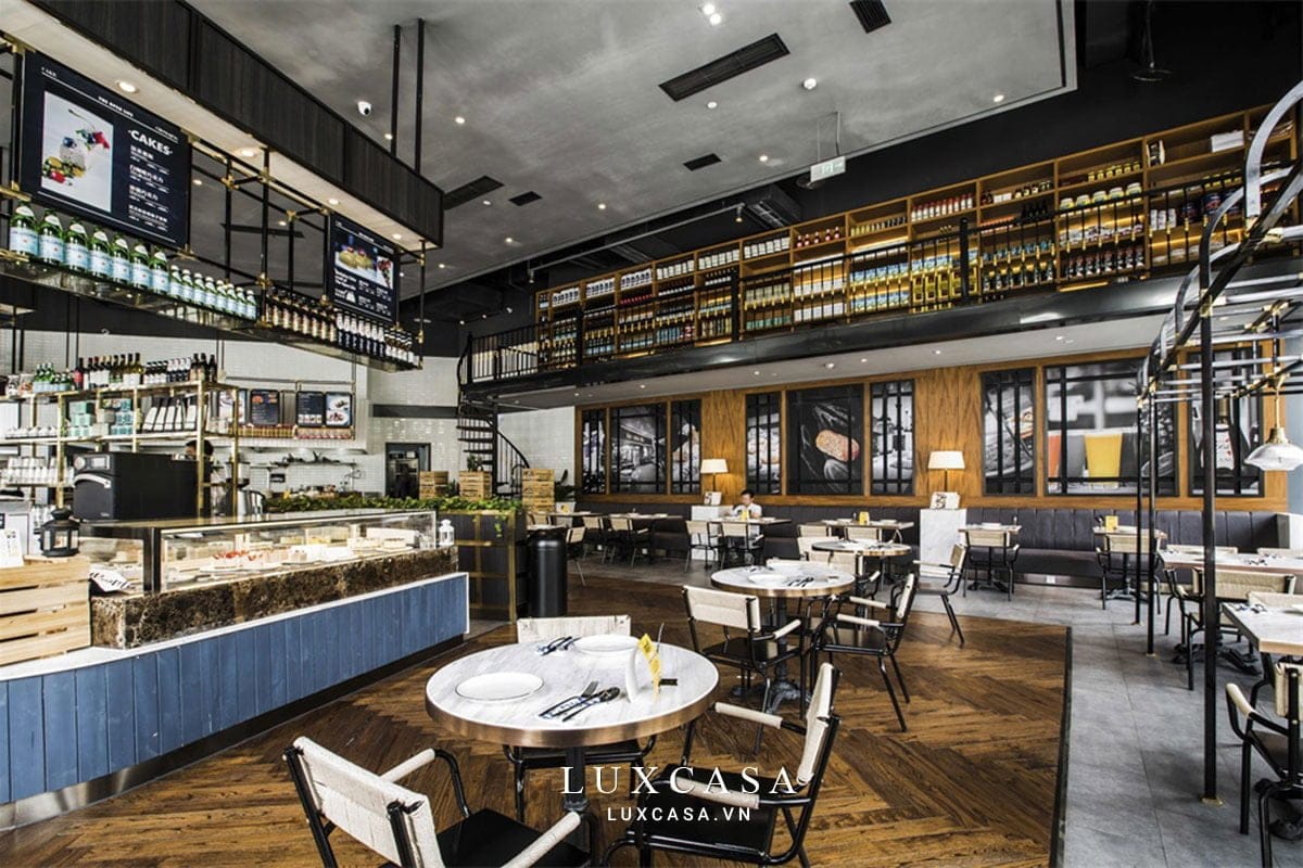 Thi công nội thất nhà hàng