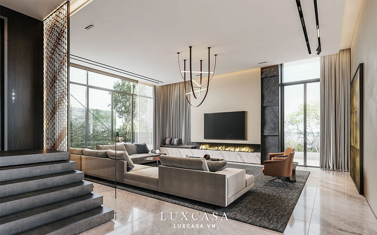 Thiết kế nội thất biệt thự 