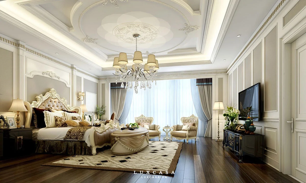 Phòng ngủ cổ điển phong cách châu âu