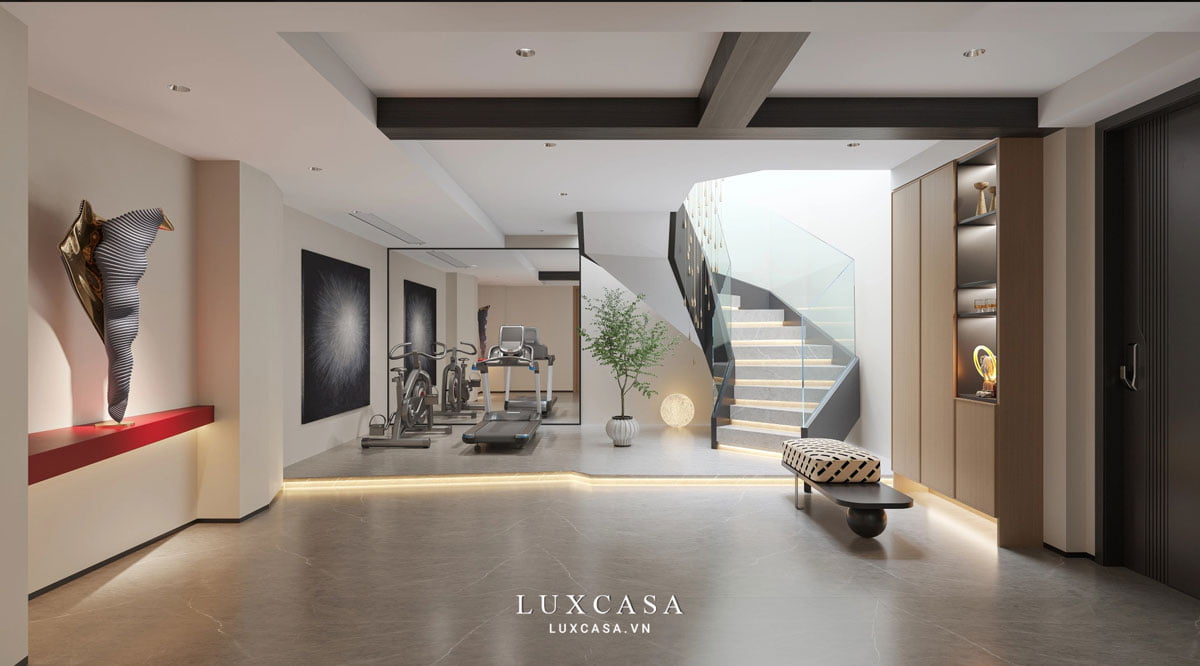 Thiết kế phòng tập gym nhỏ, tiện nghi và đa năng cho căn nhà của bạn