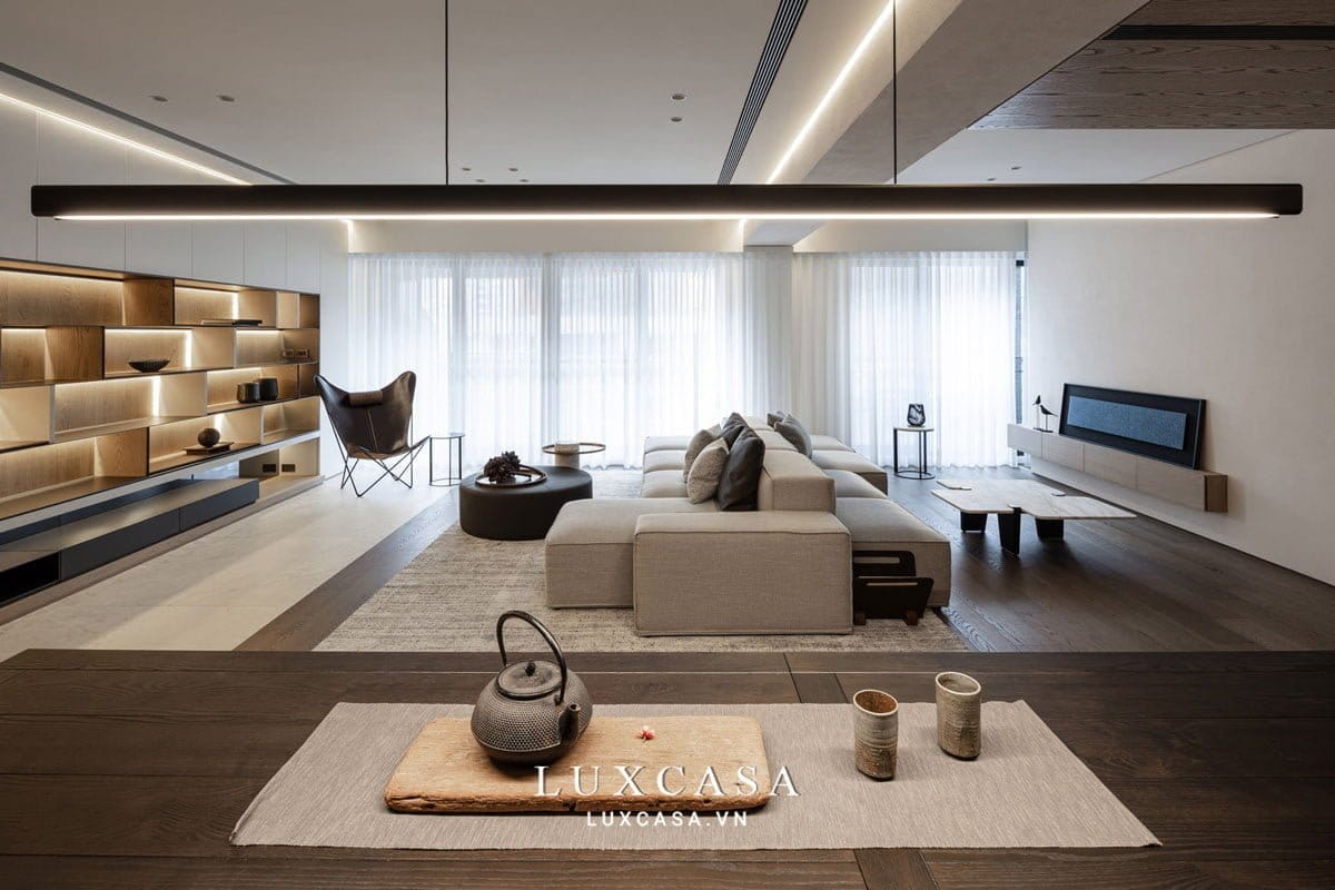 Tư vấn khách hàng lựa chọn phong cách, chất liệu thi công nội thất chung cư phù hợp mong muốn