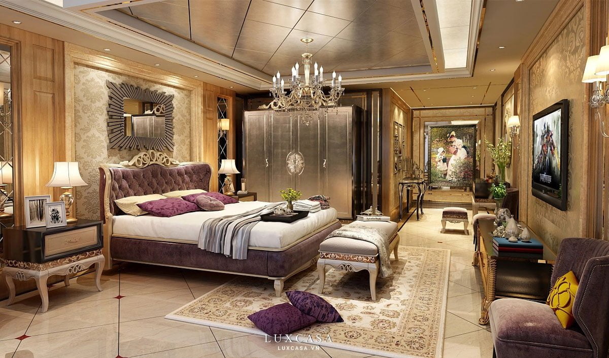 Thiết kế nội thất biệt thự tân cổ điển