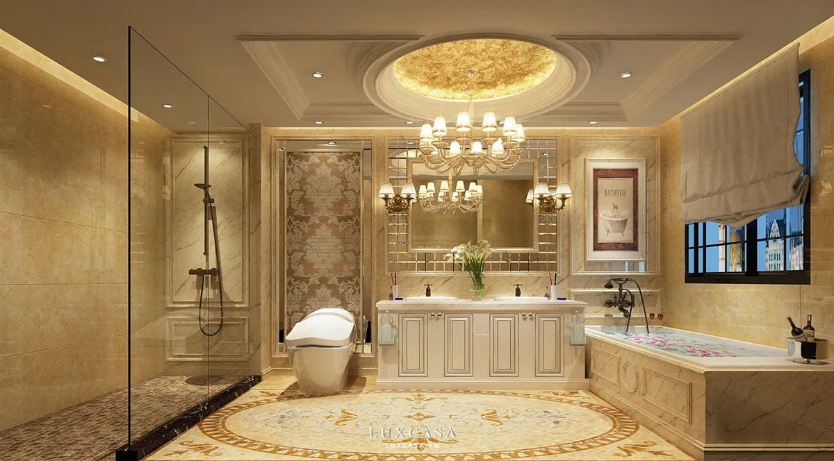 Thiết kế nội thất biệt thự tân cổ điển