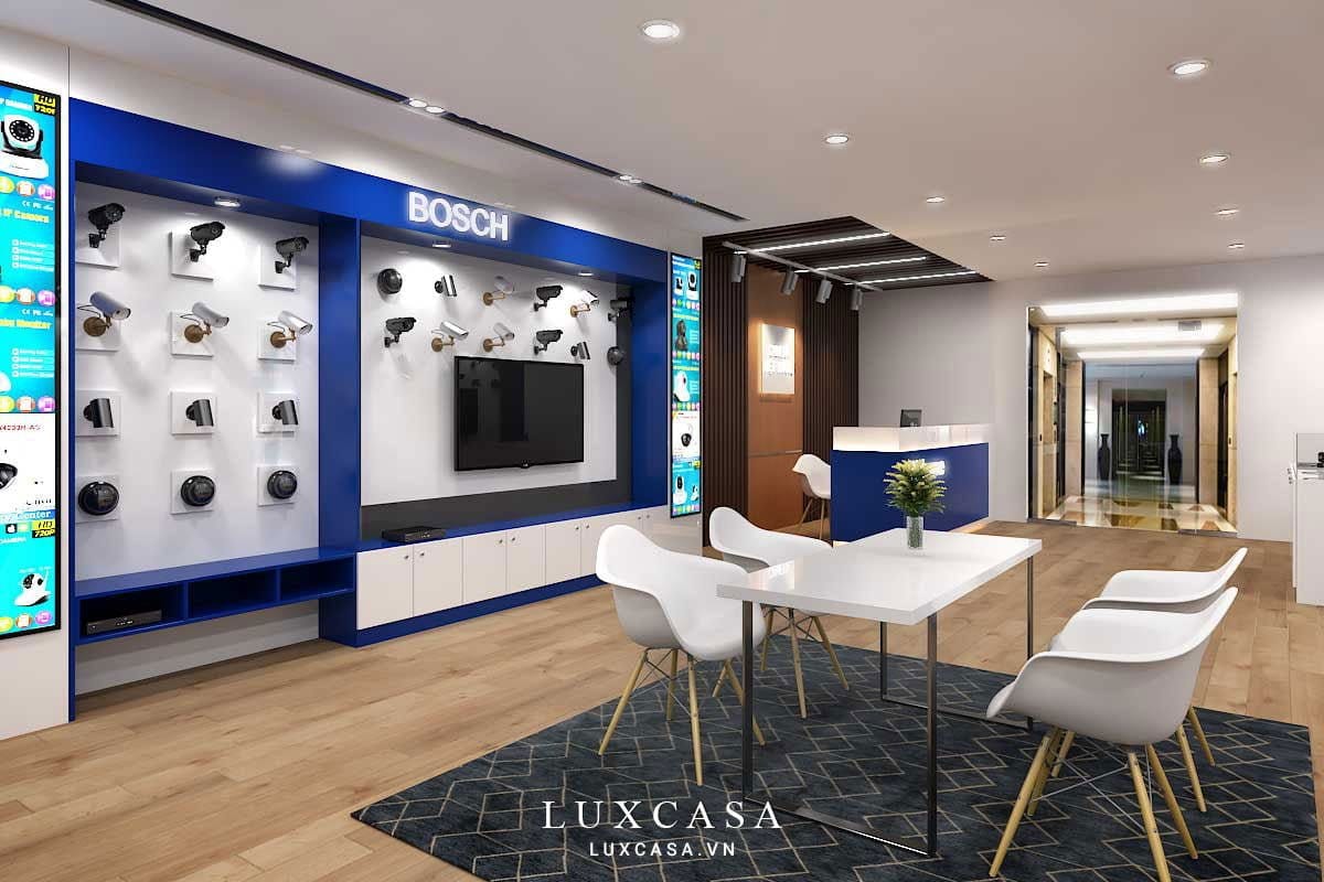 Thi công nội thất showroom