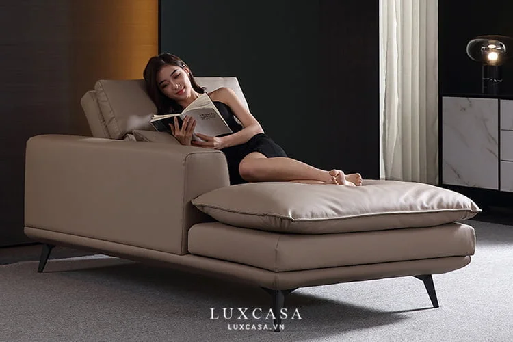 sofa da hiện đại