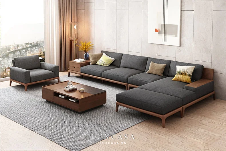 sofa gỗ
