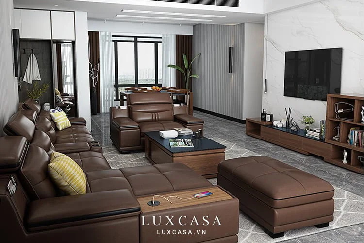 sofa góc chữ L đa năng