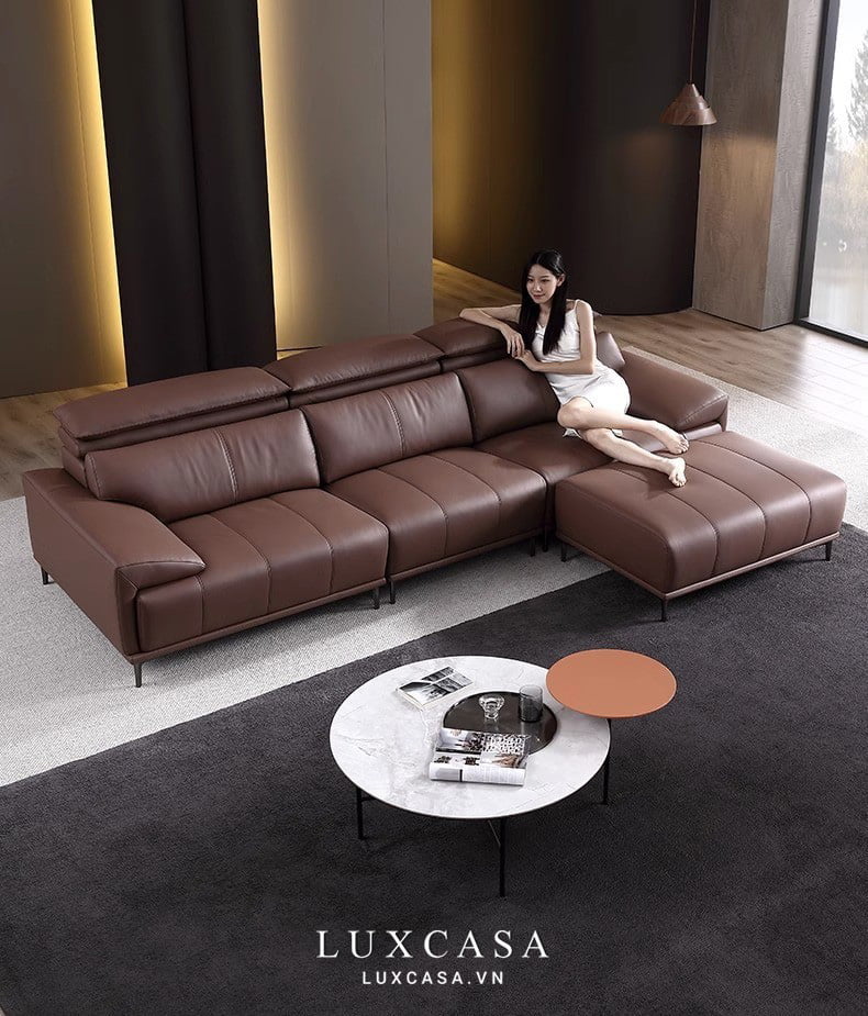 sofa màu nâu đất SF401