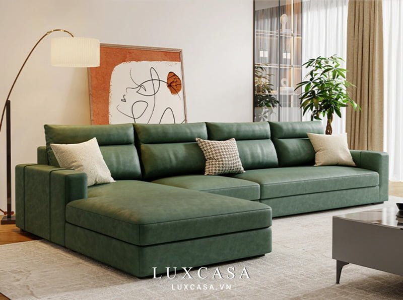 sofa màu xanh lá SN03