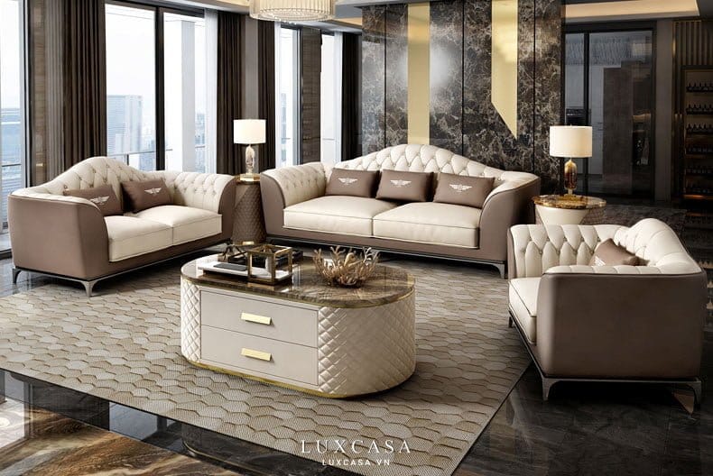 Sofa tân cổ điển 