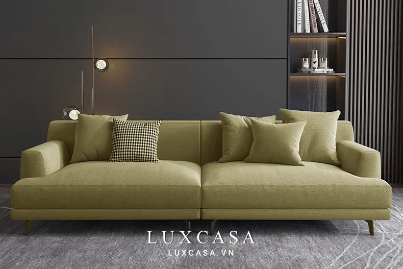 sofa xanh lá cây SN12
