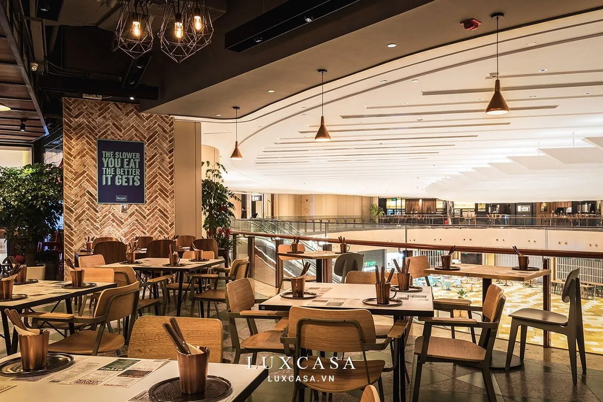 Thi công nội thất nhà hàng