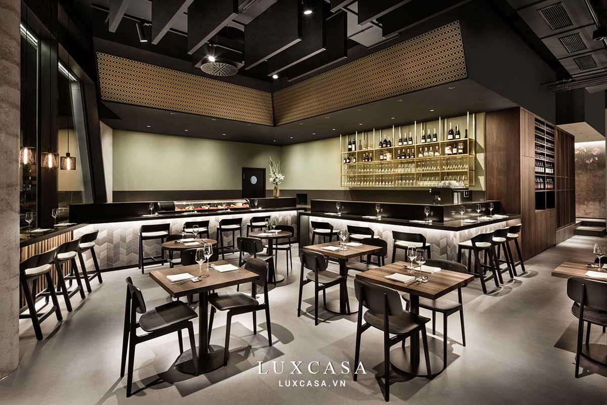 Thi công nội thất nhà hàng