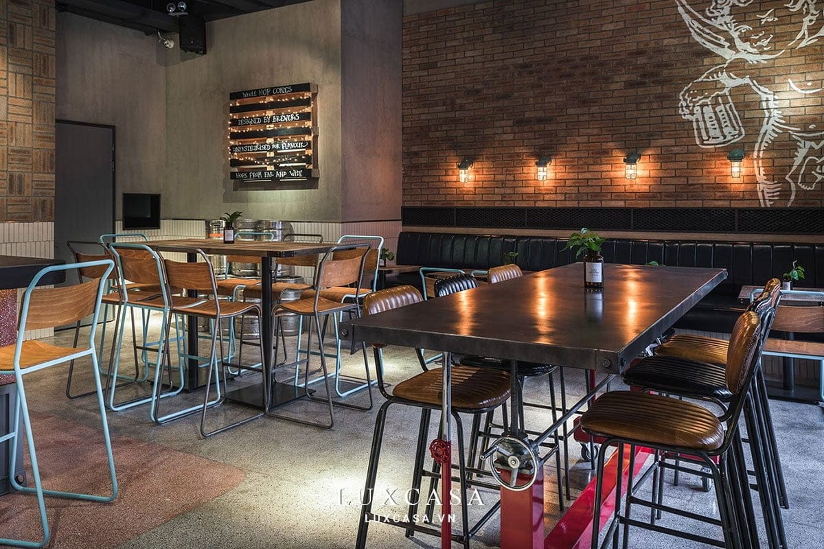 Thi công nội thất nhà hàng