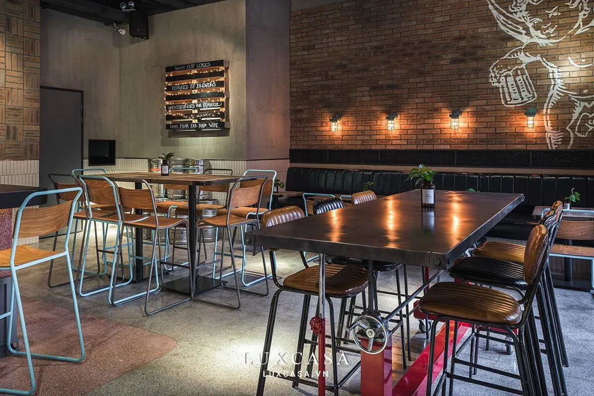 Thi công nội thất nhà hàng