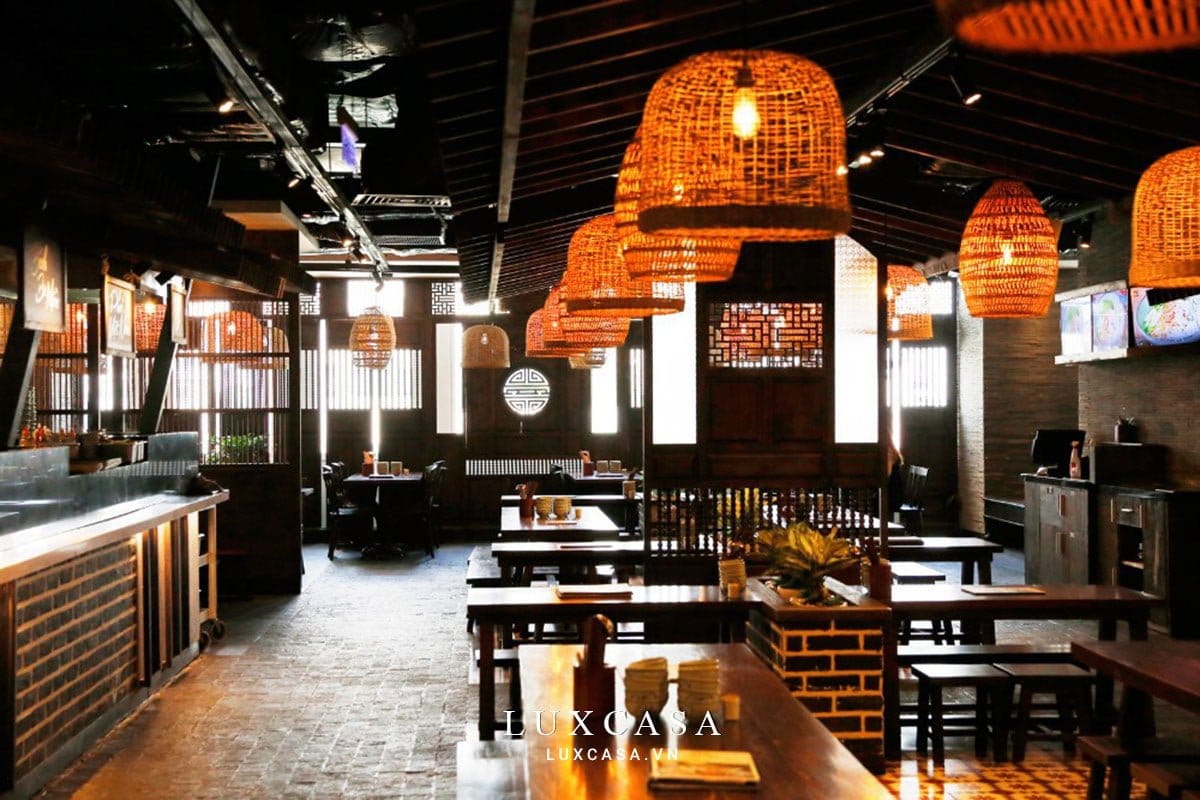 Thi công nội thất nhà hàng