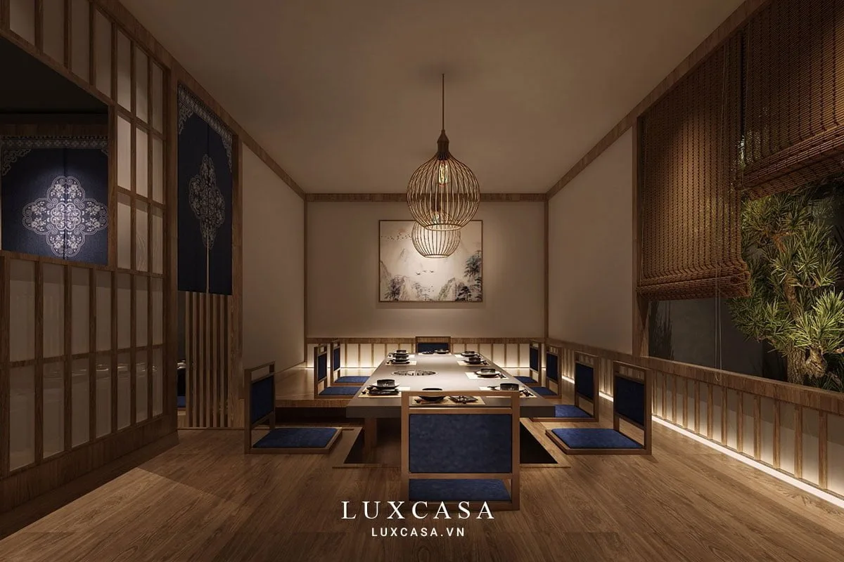 Thi công nội thất nhà hàng