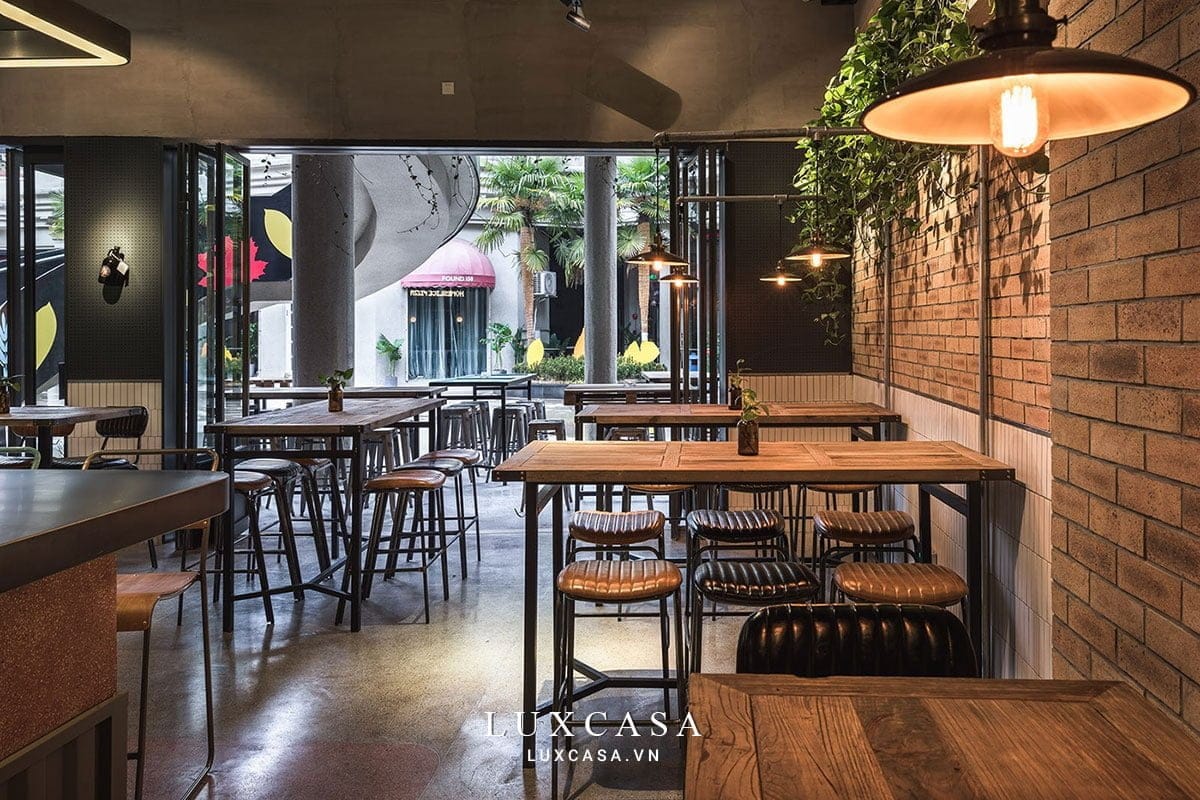 Thi công nội thất nhà hàng