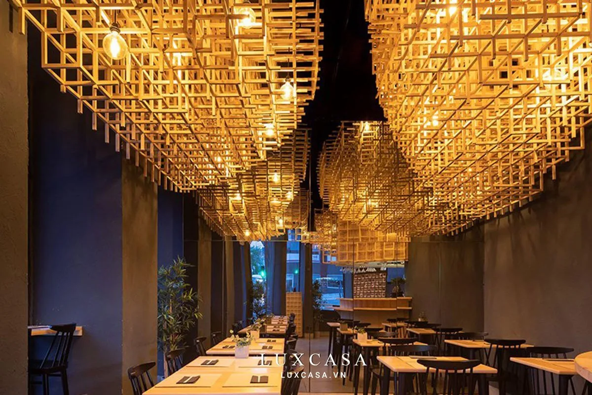 Thi công nội thất nhà hàng