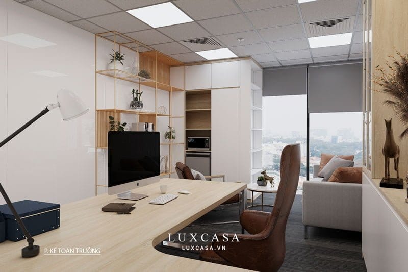 thi cong noi that phong ke toan truong