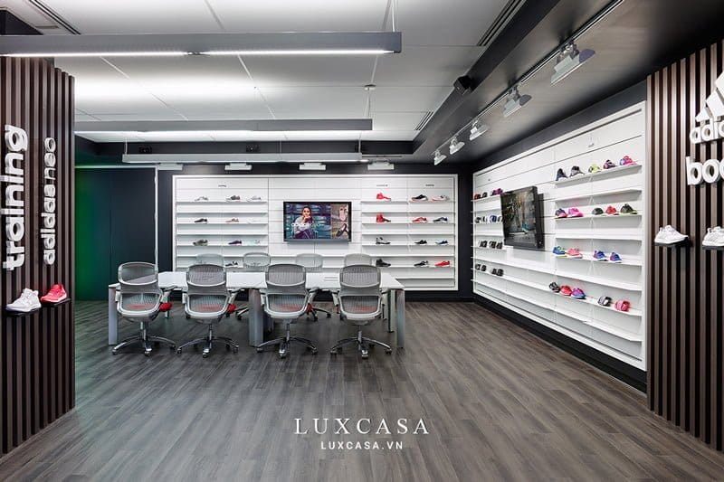 thi cong noi that showroom adidas 1