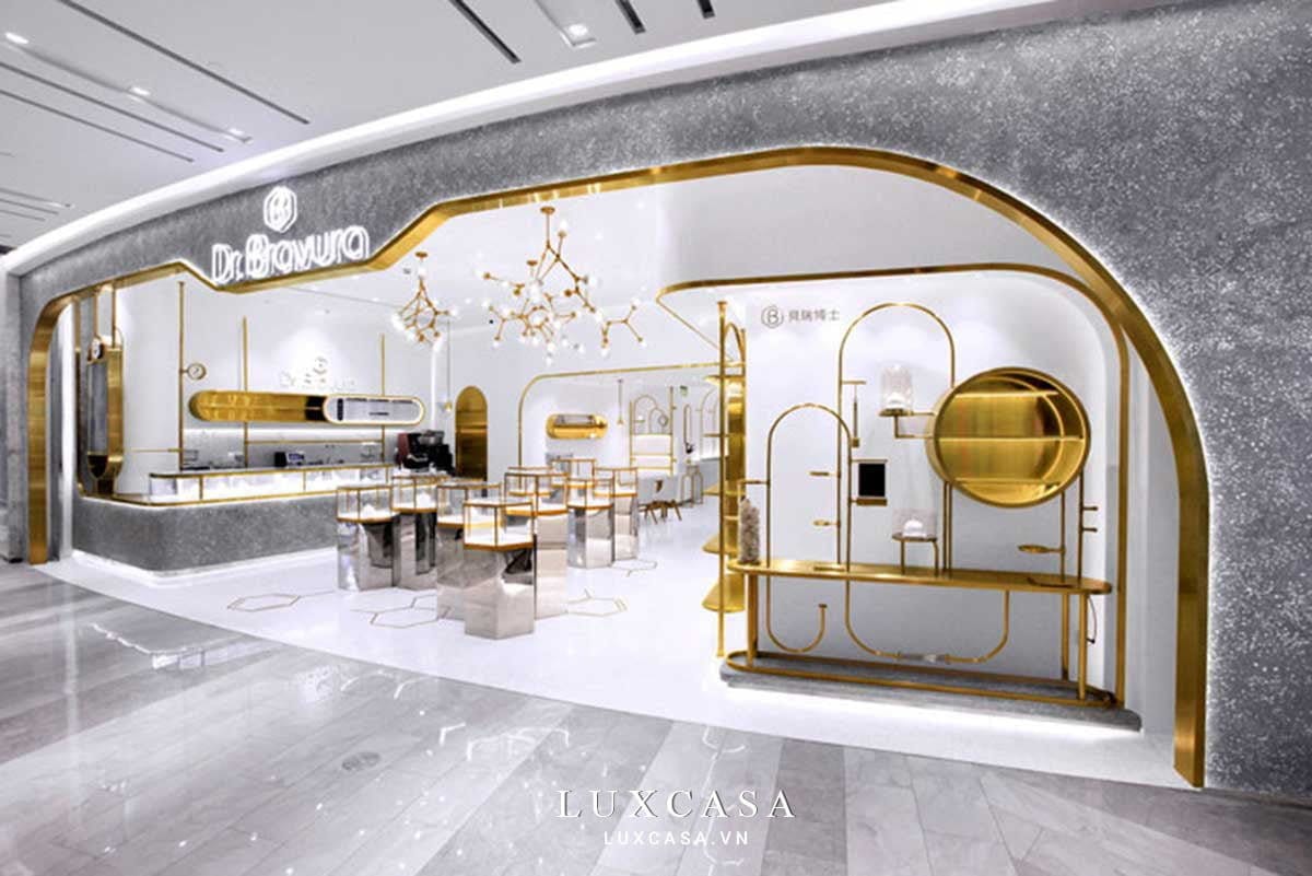 Thi công nội thất showroom