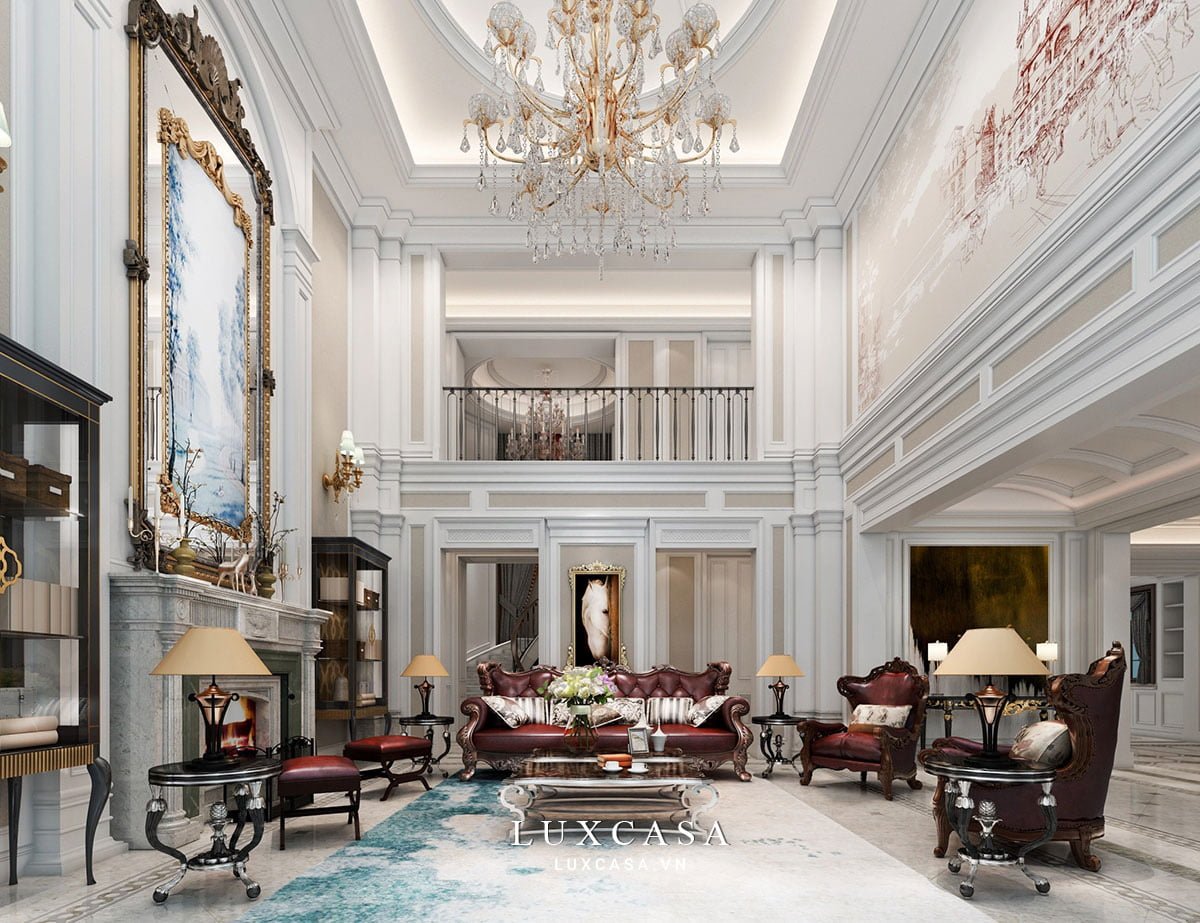 Thiết kế nội thất lâu đài