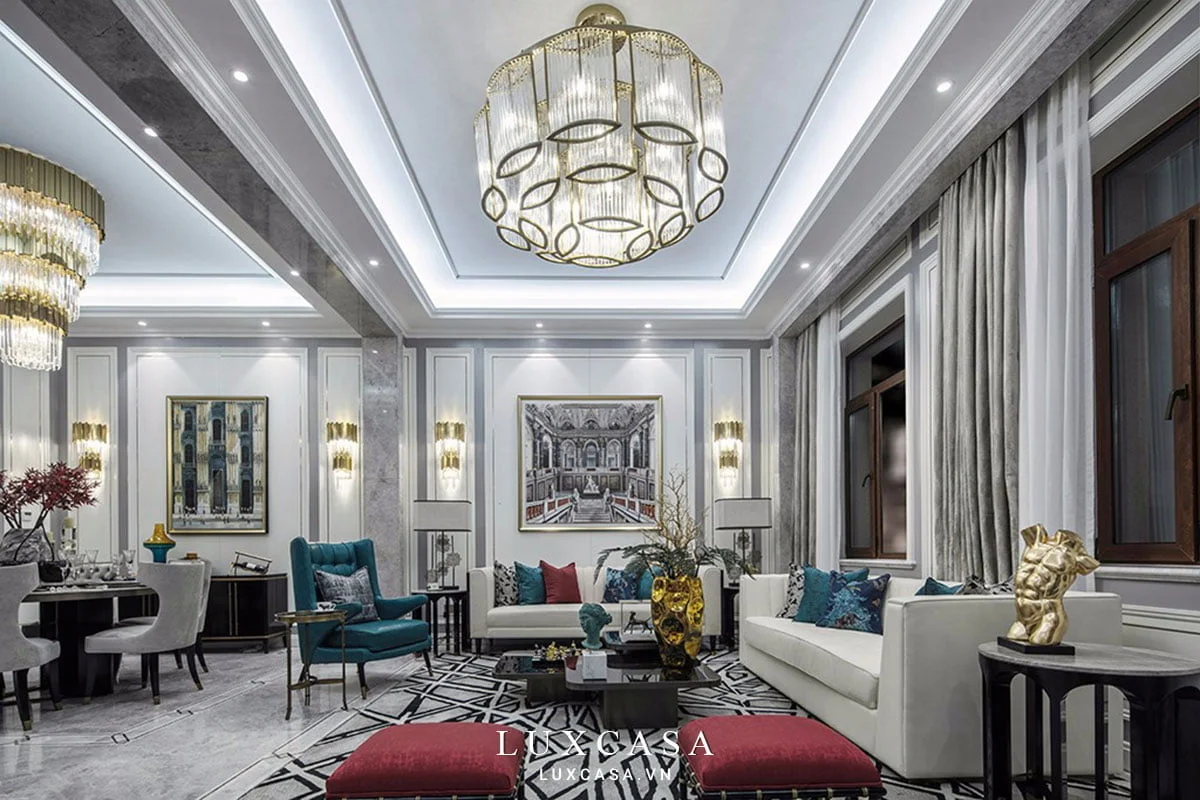 Thiết kế nội thất biệt thự 