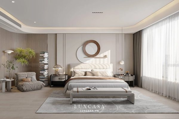 Thiết kế nội thất căn hộ chung cư cho phòng ngủ 1