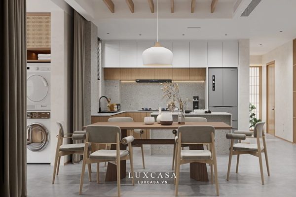 Thiết kế nội thất chung cư cho phòng bếp 2