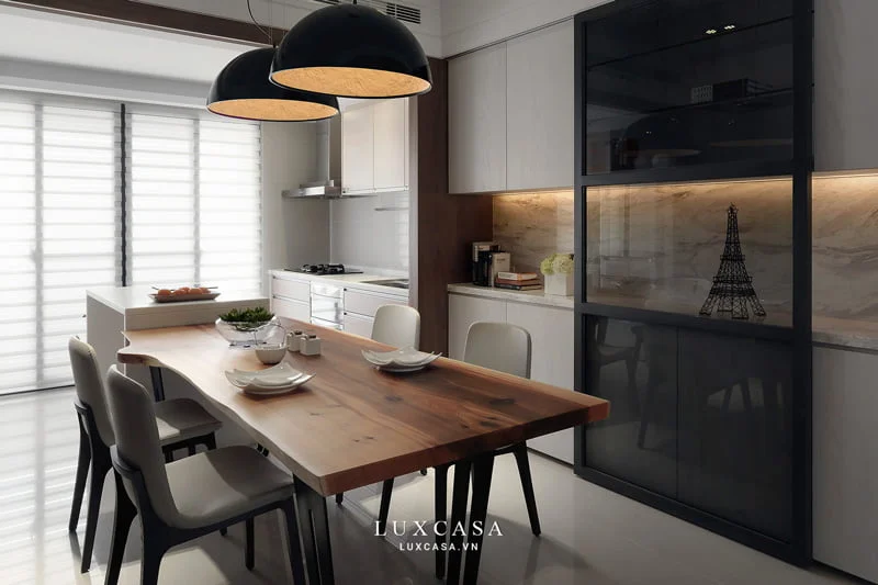 Thiết kế nội thất chung cư cho phòng bếp 3