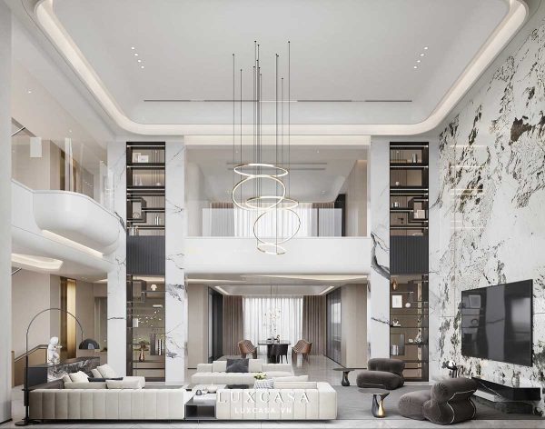 thiet ke noi that dep cho biet thu dang cap