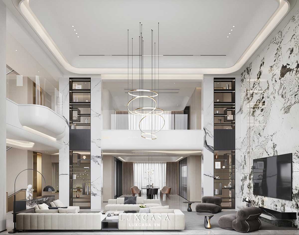 thiet ke noi that dep cho biet thu dang cap