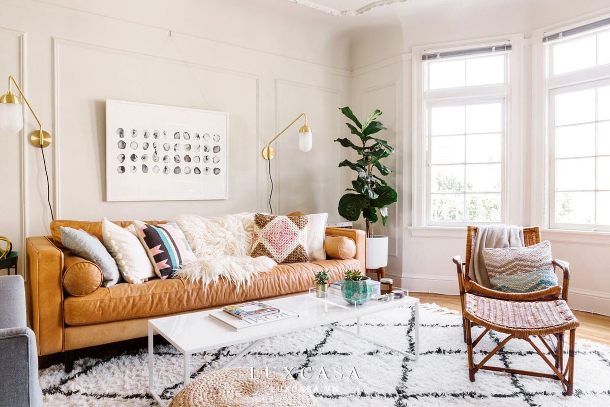 Phong cách bohemian theo hướng hiện đại