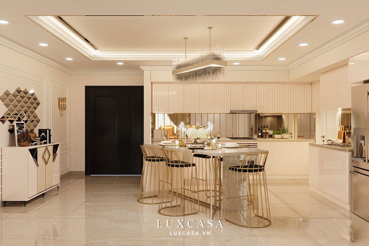 Vật liệu kim loại trong thiết kế nội thất 