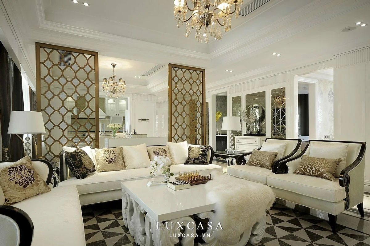 Vật liệu kim loại trong thiết kế nội thất 