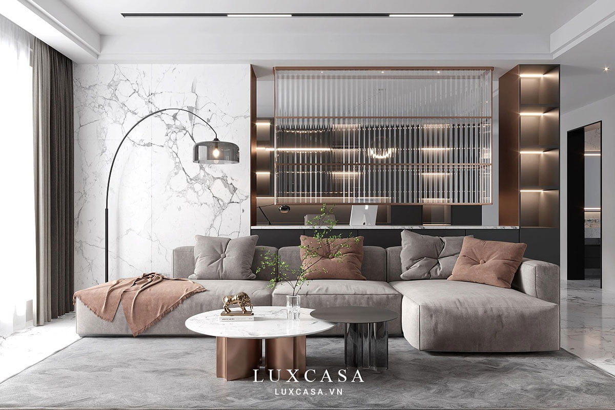 Vật liệu kim loại trong thiết kế nội thất 