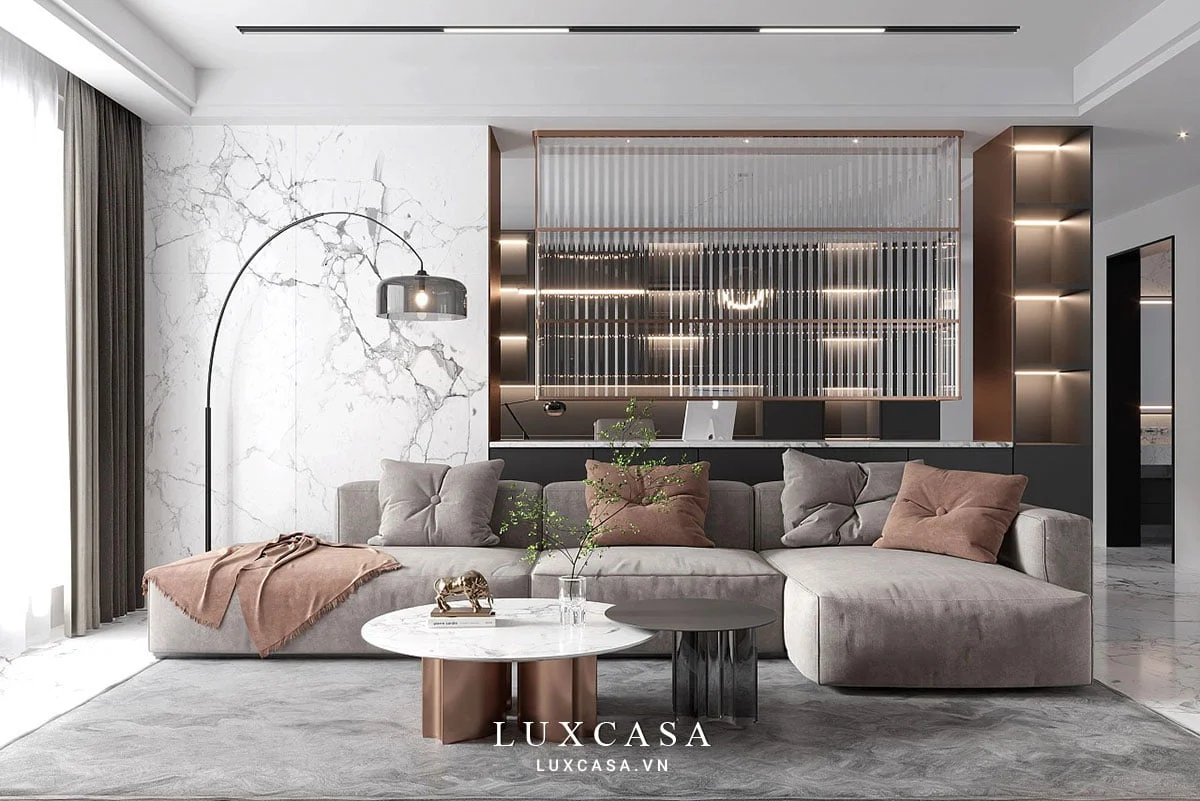 Vật liệu kim loại trong thiết kế nội thất 