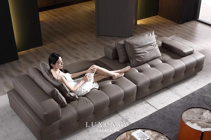 sofa bọc da 