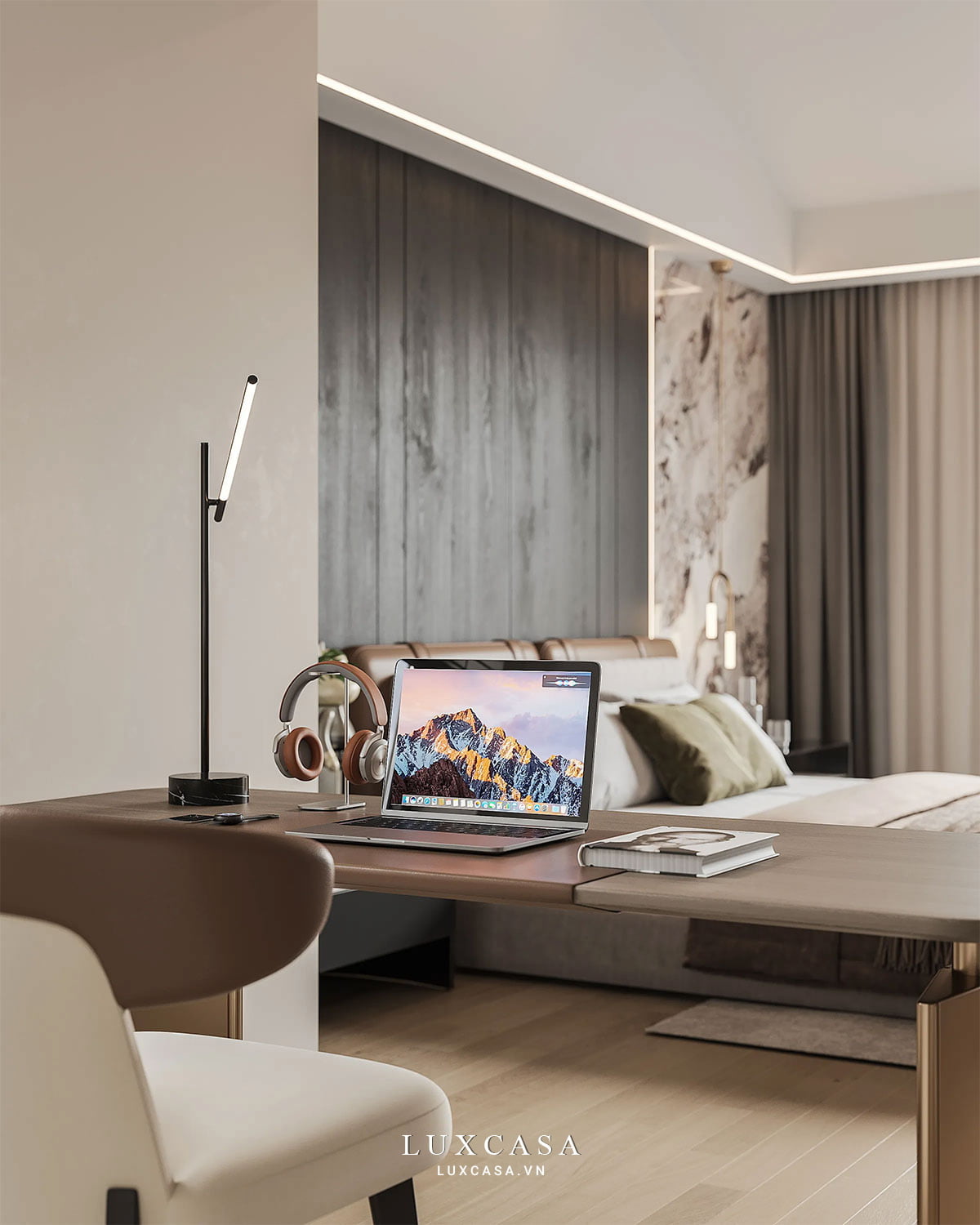 Thiết kế nội thất biệt thự thông tầng NBT49 23 Thiết kế nội thất biệt thự thông tầng