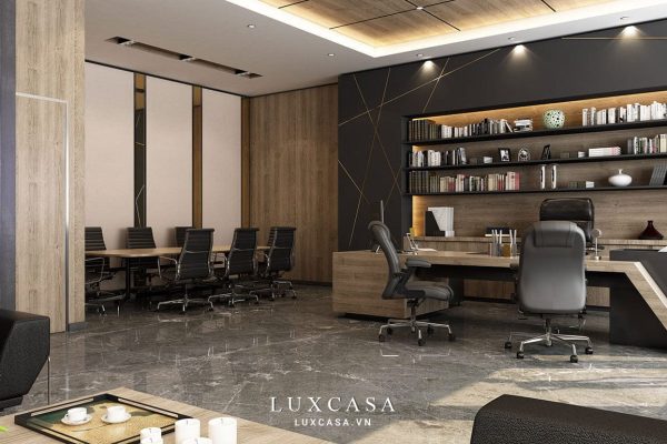 Khu vực làm việc kết hợp họp Unica