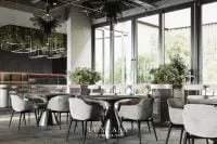 Bao quát khu vực pantry văn phòng Bắc Âu