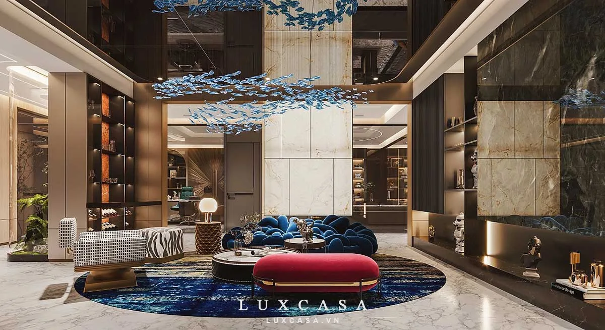 Thiết kế nội thất phong cách luxury