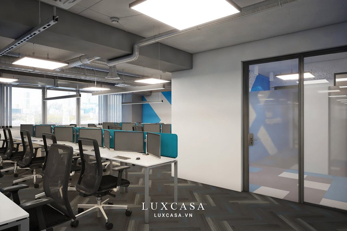 Thiết kế nội thất văn phòng công ty Direct