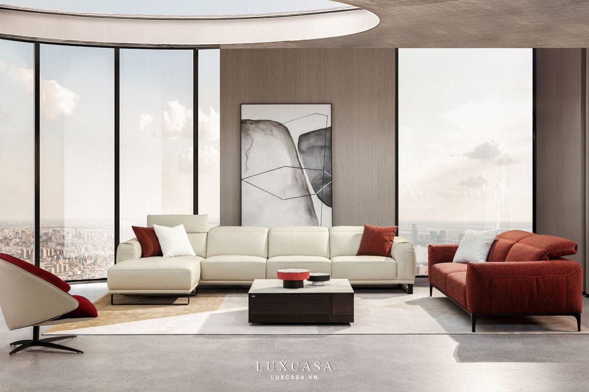 bộ ghế sofa phòng khách nhỏ SN10