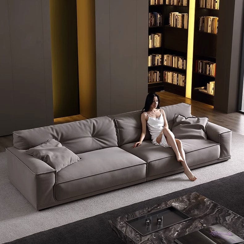 ghế sofa da phòng khách