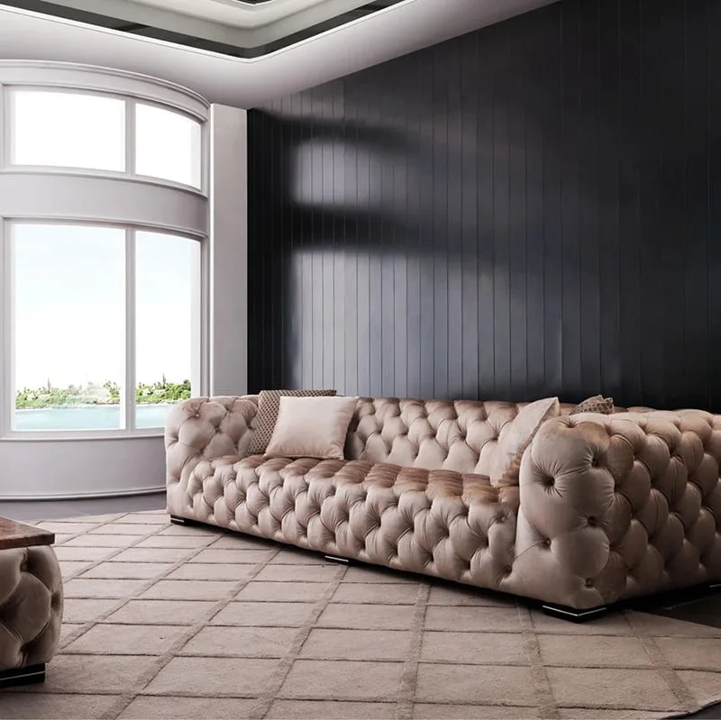 ghế sofa tân cổ điển STC201