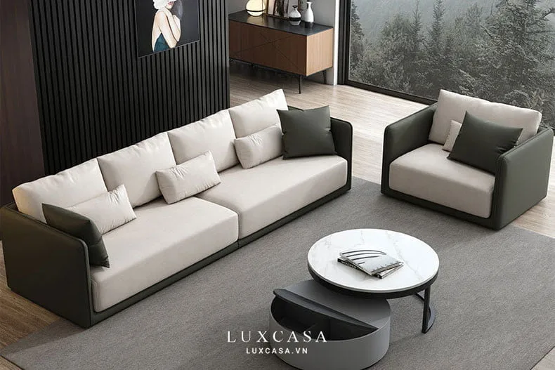 ghế sofa nỉ SN01