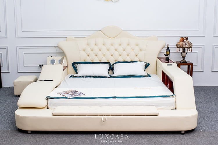 Giường ngủ thông minh tân cổ điển 